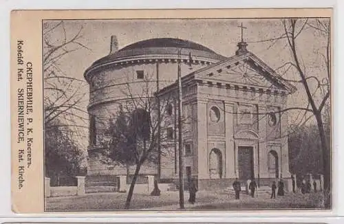 87304 Feldpost Ak Skierniewice katholische Kirche 1915