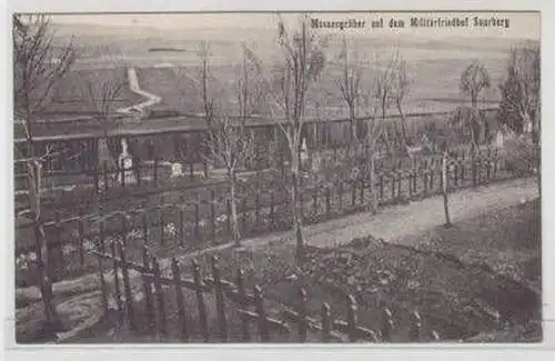 47272 Ak Saarburg in Lothringen Militärfriedhof um 1910