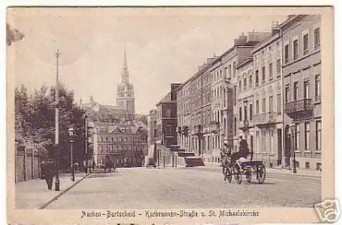 12216 Ak Aachen Burtscheid Kurbrunnen Strasse 1925