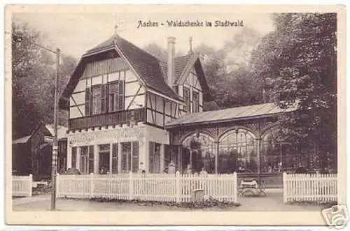 11514 Ak Aachen Waldschenke am Stadtwald 1918