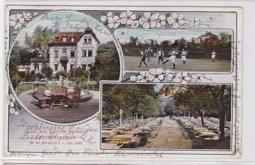 88349 Mehrbild Ak Gruß aus Schloss Debrahof Leipzig Eutritzsch 1910