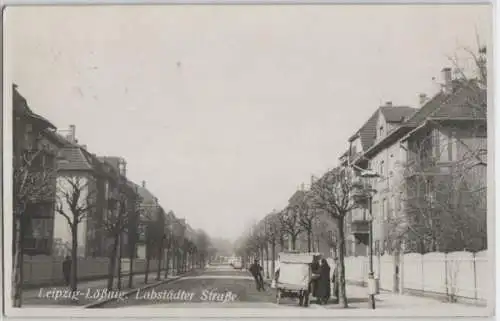 92379 Foto Ak Leipzig Lößnig Lobstädter Strasse 1934