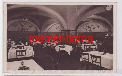 81026 Ak Leipzig Neumarkt Universitätsstraße Restaurant Große Feuerkugel 1928