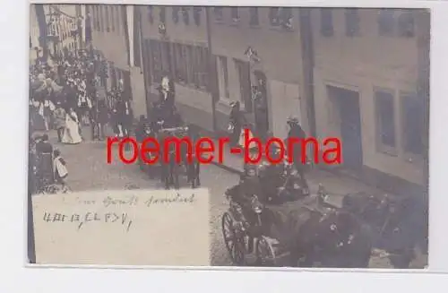 78341 Foto Ak Festumzug zum Heimatfest in Waldenburg 1904