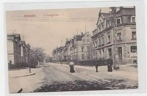 28607 Ak Mittweida Leisnigerstrasse Geschäft 1916