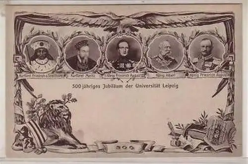 26/48 Ak 500 Jahre Universität Leipzig Jubiläum 1909