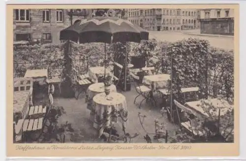 94285 AK Leipzig Kaffeehaus und Konditorei Lutze Kaiser-Wilhelm-Str. 2 um 1920