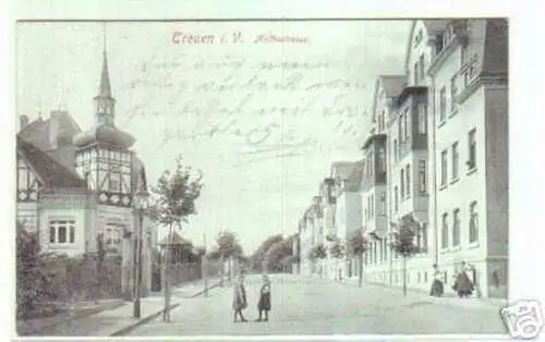 05736 Ak Treuen i. Vogtland Moltkestrasse 1913