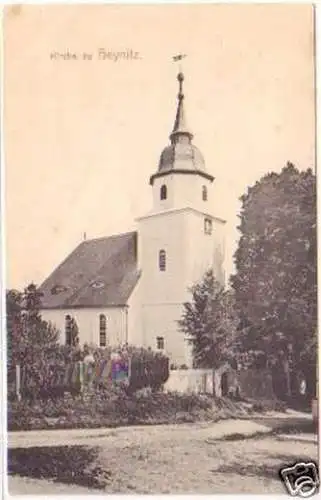 25486 Ak Kirche zu Heynitz um 1920