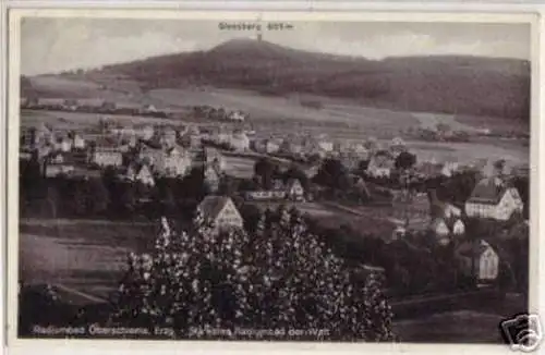 03537 Ak Radiumbad Oberschlema im Erzgebirge 1933