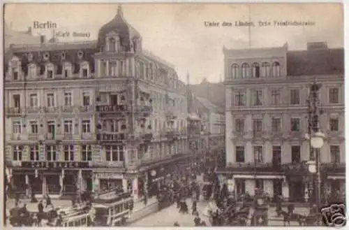 13057 Ak Berlin Cafe´Bauer Unter den Linden 1907