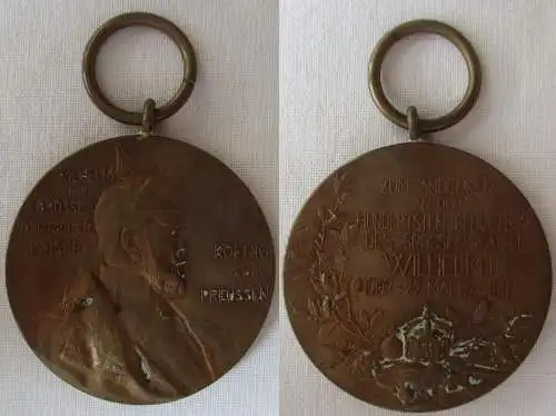 alte Preussen Centenar Medaille 1897 (166164)