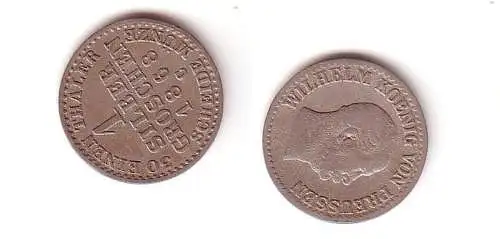 1 Silbergroschen Preussen 1868 C ss+