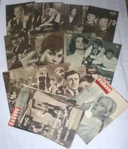 ca. 70 Filmprogramme Progress Filmprogramm u.a. um 1958-1965 (C)