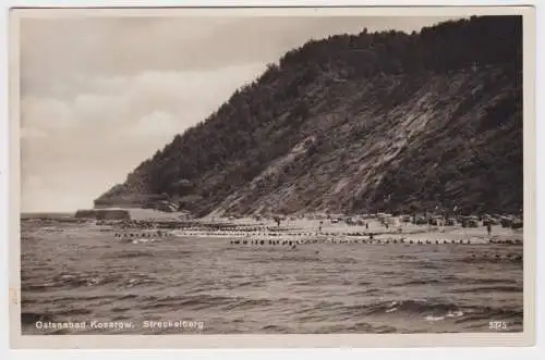 900003 Ak Ostseebad Koserow - Streckelberg mit Strand 1935