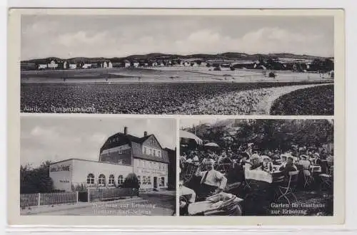 82507 Mehrbild Ak Gruß aus Auritz bei Bautzen Gasthaus zur Erholung 1938