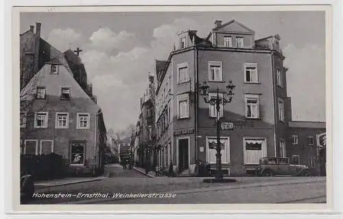 93132 Ak Hohenstein Ernstthal Weinkellerstrasse 1937