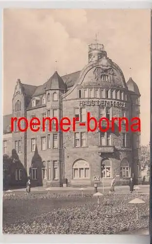 78643 Foto Ak Erfurt Haus der Presse am Karl-Marx-Platz um 1960