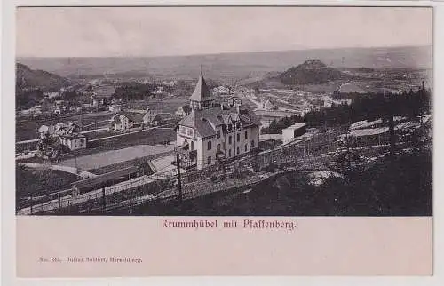 908347 Ak Krummhübel mit Pfaffenberg Karpacz - Panoramaansicht um 1900