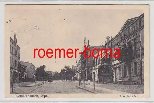 75987 Ak Goßlershausen Wpr. Hauptstraße 1919