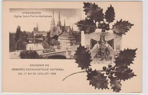 902329 Ak Strasbourg Congres Eucharistique National 23.Juli 1935