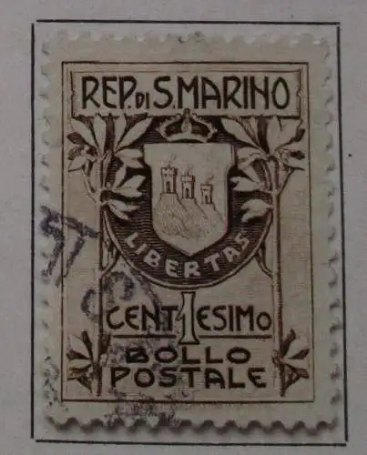 kleine Briefmarkensammlung San Marino ab 1945 (115623)