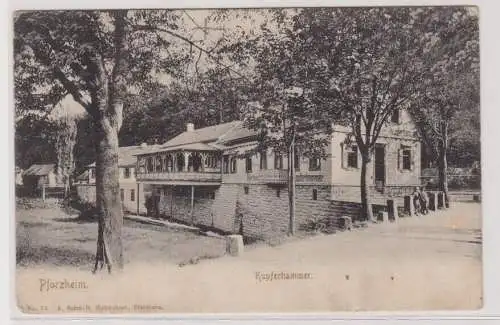 99506 Ak Pforzheim - Restaurant Kupferhammer 1905