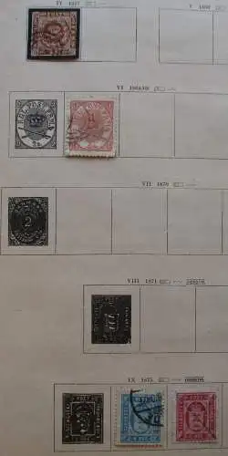 seltene Briefmarkensammlung Dänemark ab 1857 (133751)