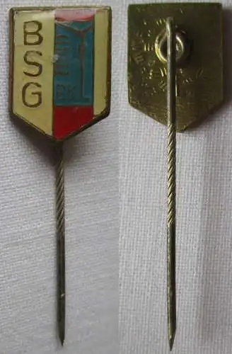 DDR Sport Anstecknadel Mitgliedsabzeichen BSG BKL Baukombinat Leipzig (145908)