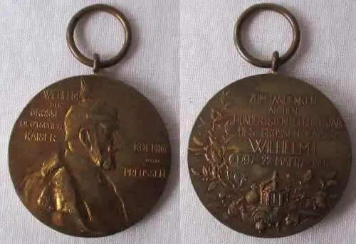 alte Preussen Centenar Medaille 1897 (140462)