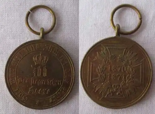 Orden Preussen Kriegsdenkmünze 1870/71 aus Messing (145046)