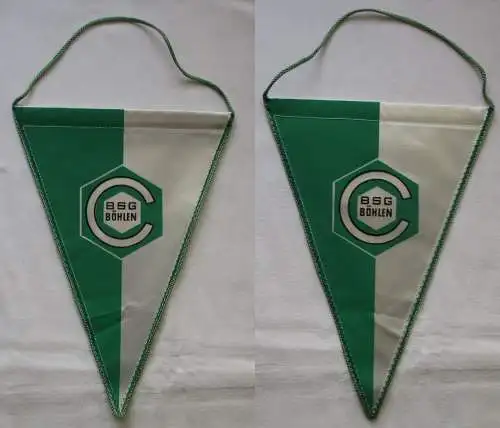 Original DDR Fußball Wimpel BSG Böhlen Oberliga (100527)