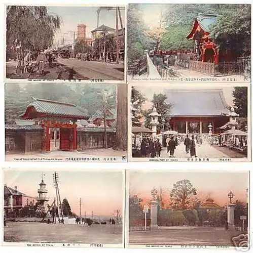 17822/6 Ak Tokyo Japan Stadtansichten um 1910