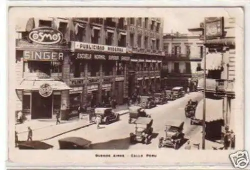 30508 Ak Buenos Aires Argentinien Calle Peru 1928