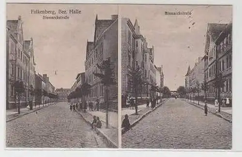 56185 Mehrbild Ak Falkenberg Bez. Halle Bismarckstrasse 1920