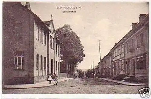 32343 Ak Elbingerode am Harz Schulstraße um 1910