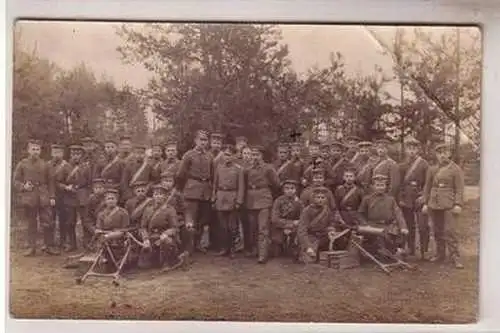 49956 Foto Ak Maschinengewehr Abteilung im 1. Weltkrieg 1918