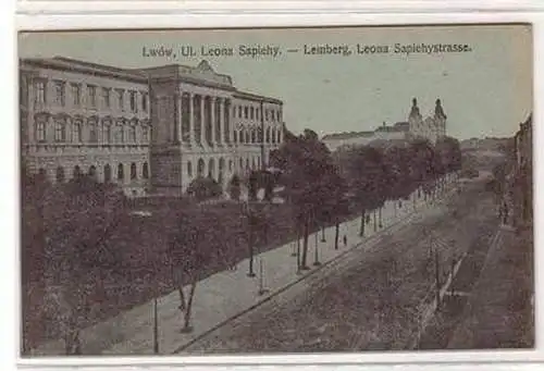 49284 AK Lemberg Leona Sapiehystrasse um 1915