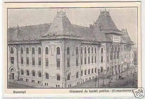 32829 Ak Bukarest Bucuresti Komandantur um 1910