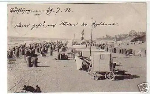 13043 Ak Zandvoort Niederlande Strand 1913