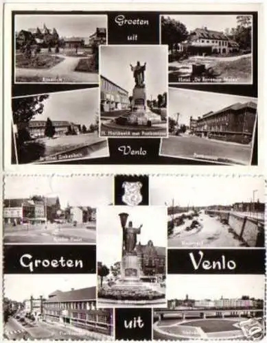 00213/2 Ak Grüße aus Venlo Niederlande um 1960