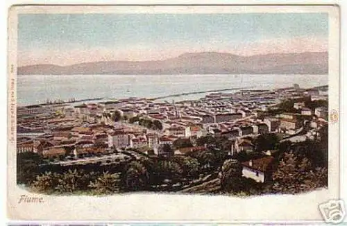 12529 Ak Fiume Rijeka Kroatien um 1910