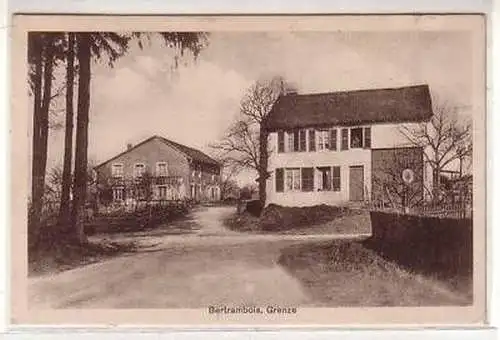 45668 Ak Bertrambois Lothringen Grenze 1915