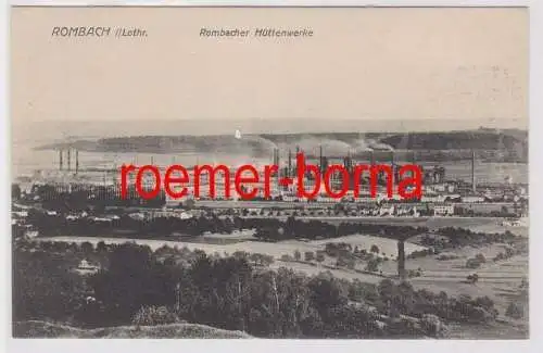 85756 Ak Rombach in Lothr. Rombacher Hüttenwerke 1916