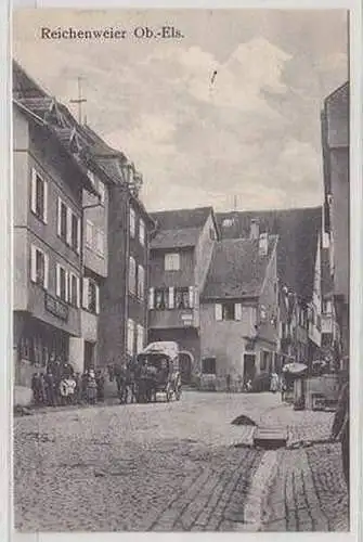 29188 Ak Reichenweier im Ober-Elsass Strassenansicht 1912