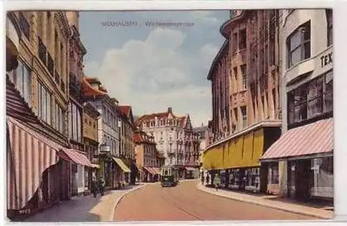 45197 Ak Mülhausen im Elsass Wildemannstraße 1944