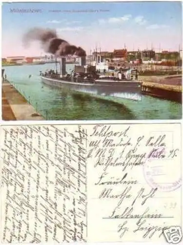 26413 Feldpost Ak Wilhelmshaven Torpedobootsdivision