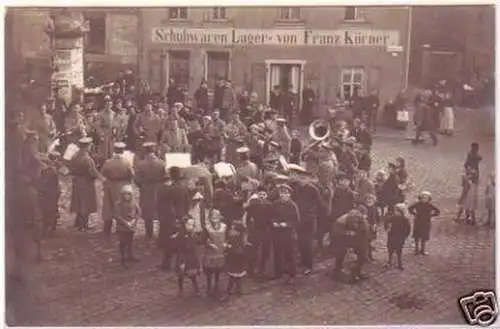 25407 Feldpost Ak Reichenbach i.V. Bahnhofstraße 1916