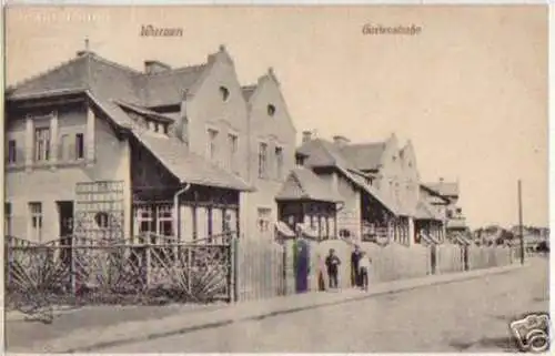 15692 Ak Wurzen Gartenstrasse 1912