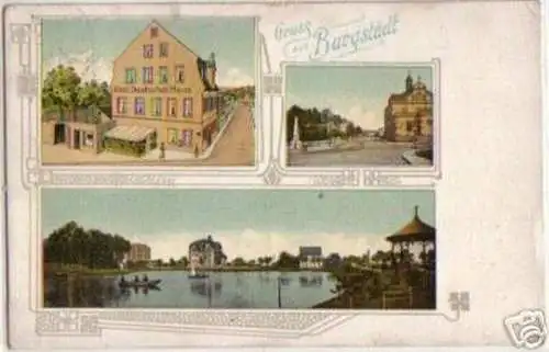 13189 Mehrbild Ak Gruß aus Burgstädt 1911